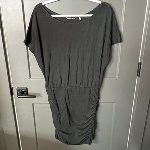 Victoria's Secret Black Slimming Jersey Shirt Dress Size M